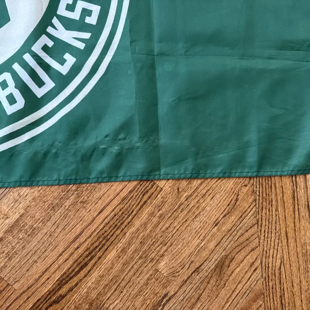 Milwaukee Basketball Bucks NBA 3X5 Indoor Outdoor Banner Flag with Grommets